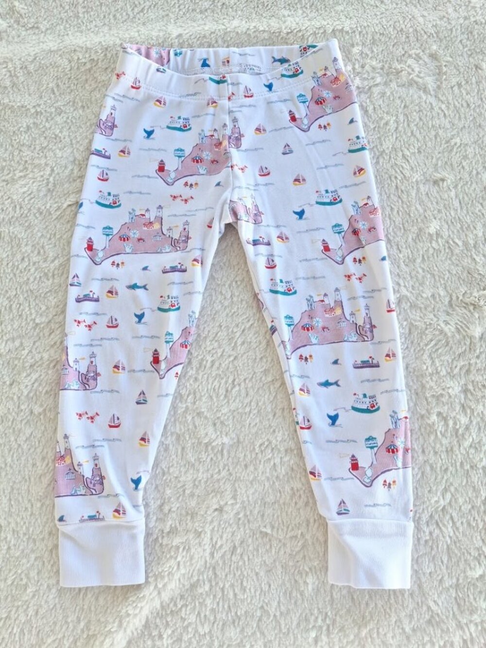 Martha's Vineyard Heritage Coastal Katydid Preppy Pima Cotton PJ Set 2T Peru - Picture 5 of 8